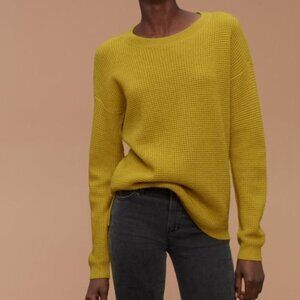 Aritzia  Wilfred Free Yellow Isabelli Sweater Size‎ XS
